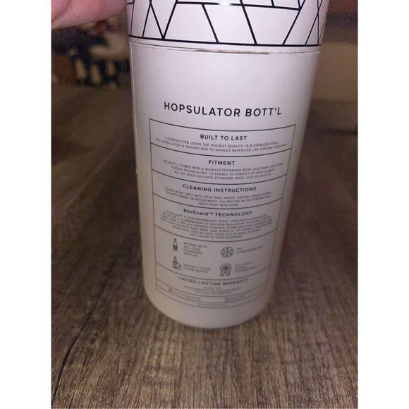 Brumate Hopsulator Bott'l  Matte Black 12oz w/ box - Picture 3 of 5